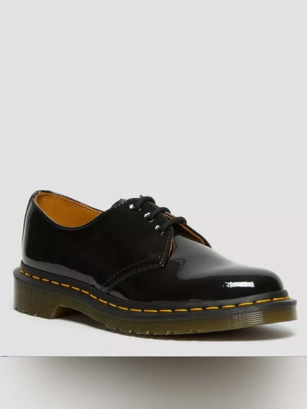 Dr. Martens 1461 Patent Leather Black Oxford Shoe - Picture 2 of 16